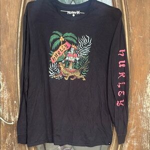 Hurley long sleeve tee! Men’s Large